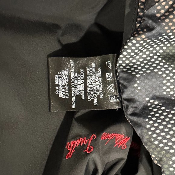 Robert Graham Full Zip Field Jacket Mens Stone $348 Black Logo RGF22R80 NEW - Picture 12 of 16